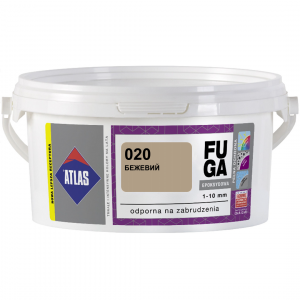Фуга  ATLAS EPOKSYDOWA  (1-10мм) 020 бежевий  2кг Фуга  ATLAS EPOKSYDOWA  (1-10мм) 020 бежевий  2кг