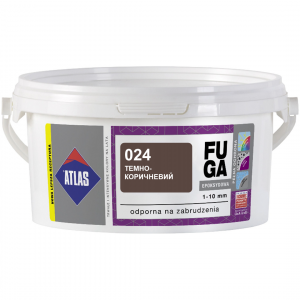 Фуга  ATLAS EPOKSYDOWA  (1-10мм) 024 темно-коричневий 2кг Фуга  ATLAS EPOKSYDOWA  (1-10мм) 024 темно-коричневий 2кг