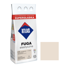 Фуга  АТЛАС ELASTYCZNA  (1-7мм) 019 світло-бежевий 2кг