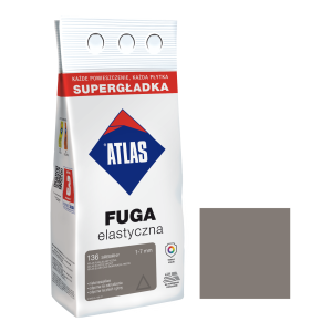 Фуга  АТЛАС ELASTYCZNA  (1-7мм) 136 срібний 2кг Фуга  АТЛАС ELASTYCZNA  (1-7мм) 136 срібний 2кг