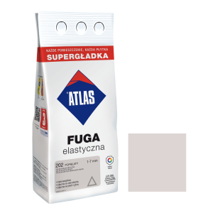 Фуга  АТЛАС ELASTYCZNA  (1-7мм) 202 попелястий 2кг Фуга  АТЛАС ELASTYCZNA  (1-7мм) 202 попелястий 2кг