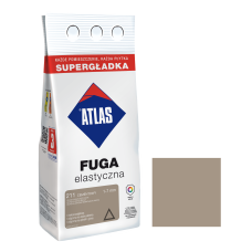 Фуга  АТЛАС ELASTYCZNA  (1-7мм) 211 цементний 2кг