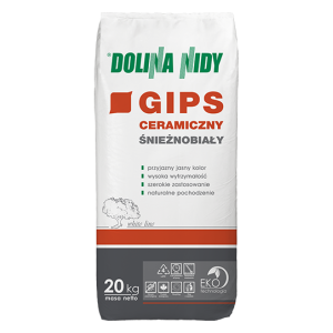 Гіпс керамічний сніжно-білий ATLAS DOLINA NIDY 20кг
