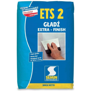 Гіпс фінішний ETS-2 SEMIN 25 кг Гіпс фінішний ETS-2 SEMIN 25 кг