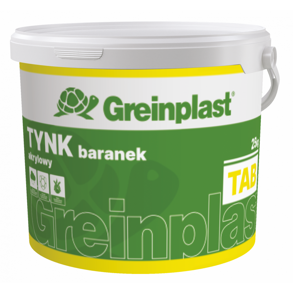 Штукатурка акрилова баранек 1,5 мм GREINPLAST ТАВ, база біла (А)  25кг Штукатурка акрилова баранек 1,5 мм GREINPLAST ТАВ, база біла (А)  25кг