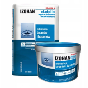 Гибридная гидроизоляция IZOHAN ЕКО 2K 10кг + 6кг Гибридная гидроизоляция IZOHAN ЕКО 2K 10кг + 6кг