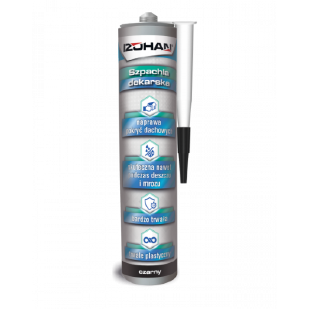 Герметик для крыши szpachla dekarska IZOHAN 300мл. Герметик для крыши szpachla dekarska IZOHAN 300мл.