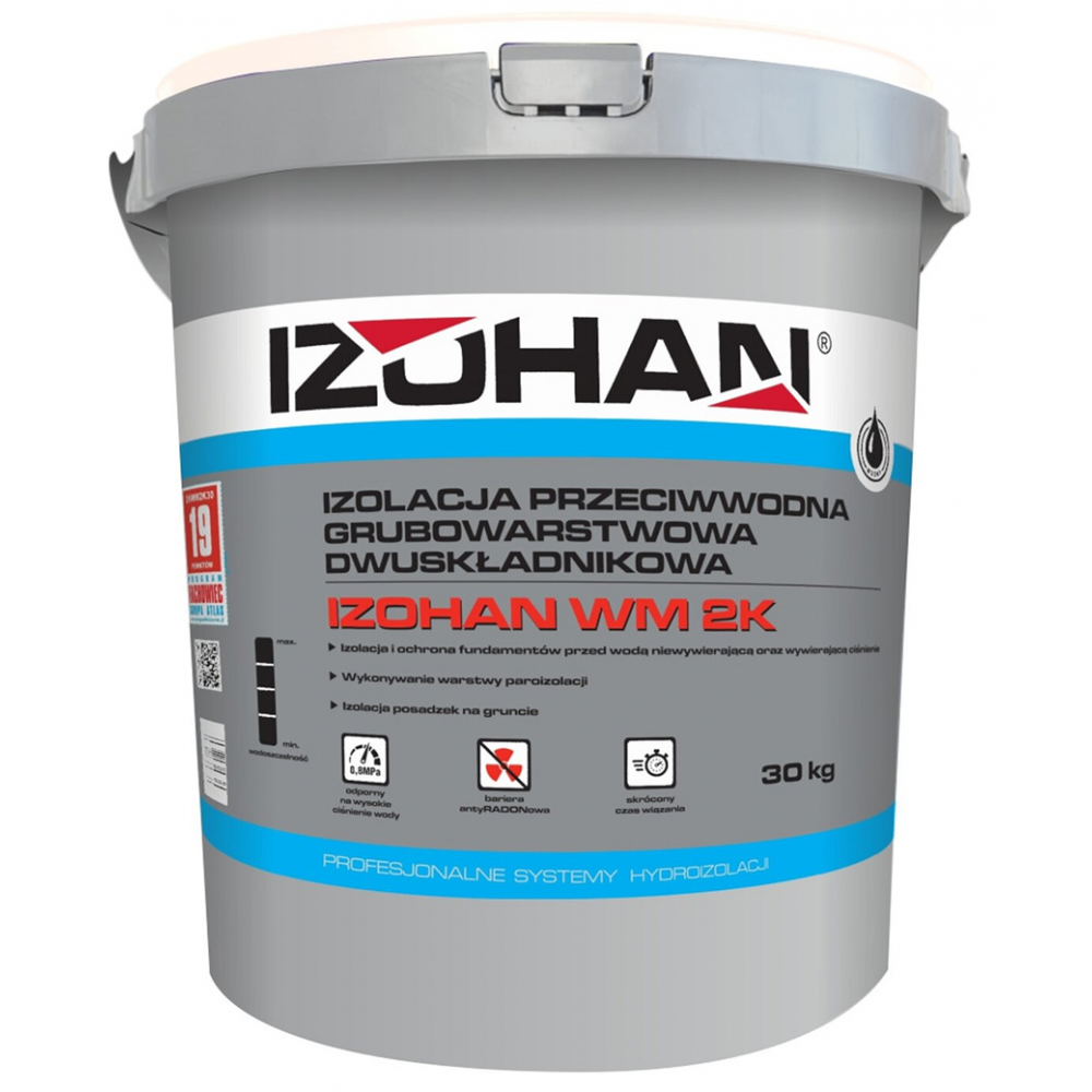 Гідроізоляція IZOHAN WM 2K  30л. Гідроізоляція IZOHAN WM 2K  30л.