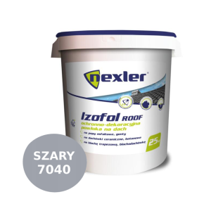 Фарба для даху NEXLER Izofol Roof сірий (7040) 25кг. Фарба для даху NEXLER Izofol Roof сірий (7040) 25кг.