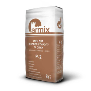 Клей до пінопласту та сітки Р2 Armix 25кг
