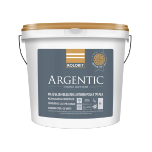 Фарба антимікробна Колорит Argentic, база A 9л Фарба антимікробна Колорит Argentic, база A 9л