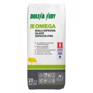 Шпаклівка гіпсова біла ATLAS DOLINA NIDY OMEGA 20 кг