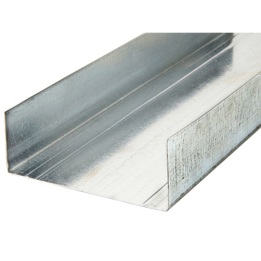 Профіль для гіпсокартону UW100 /0,45 Профсталь 3м  Профіль для гіпсокартону UW100 /0,45 Профсталь 3м