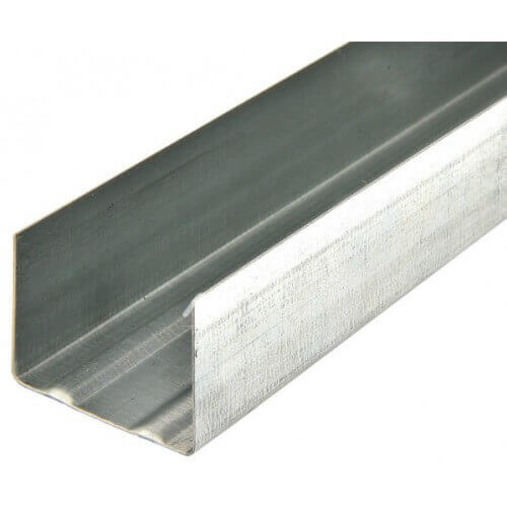 Профіль для гіпсокартону UW50 /0,45 Профсталь 3м  Профіль для гіпсокартону UW50 /0,45 Профсталь 3м