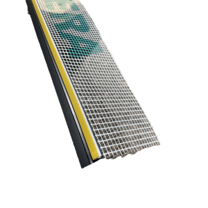 Профіль PVC віконний примикаючий з сіткою VALMIERA, чорний паяний 2,5м Профіль PVC віконний примикаючий з сіткою VALMIERA, чорний паяний 2,5м