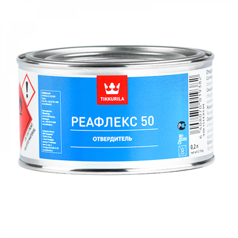 Реафлекс 50 TIKKURILA затверджувач 0,2л Реафлекс 50 TIKKURILA затверджувач 0,2л