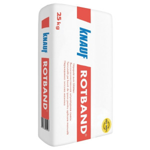 Ротбанд штукатурка гіпсова для стін і стелі, 25кг /50/