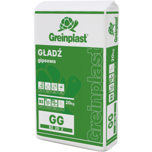 Шпаклівка гіпсова фінішна GG GREINPLAST 20кг