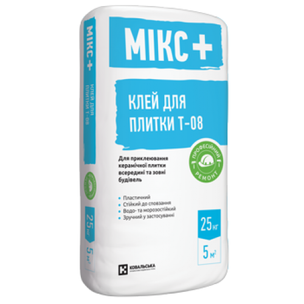 Клей для плитки Т-08 SILTEK 25кг  Клей для плитки Т-08 SILTEK 25кг