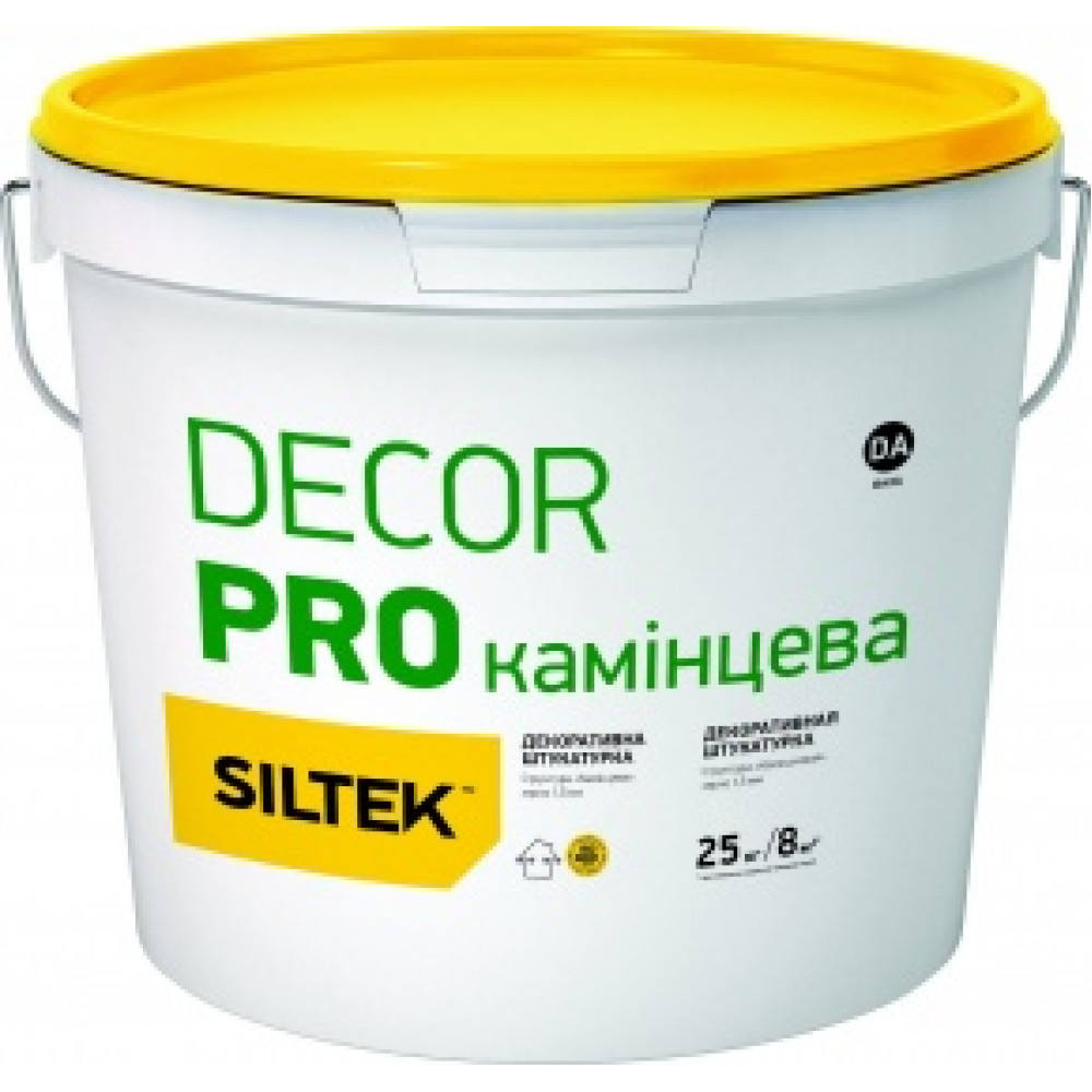 Штукатурка акрилова камінцева 1,5мм SILTEK DECOR PRO 25кг Штукатурка акрилова камінцева 1,5мм SILTEK DECOR PRO 25кг