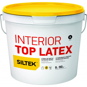 Фарба Interior Top Latex A 0,9л Сілтек Фарба Interior Top Latex A 0,9л Сілтек
