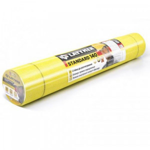 Сітка скловолоконна стандарт.140 5х5 1м х50м жовта Сітка скловолоконна стандарт.140 5х5 1м х50м жовта