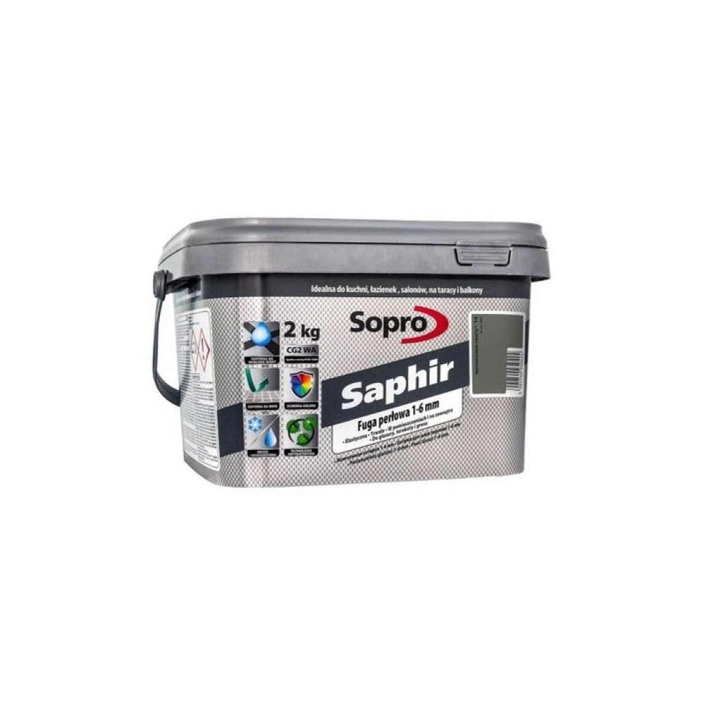 Фуга SOPRO SAPHIR 14 бетонно-сірий 2кг Фуга SOPRO SAPHIR 14 бетонно-сірий 2кг