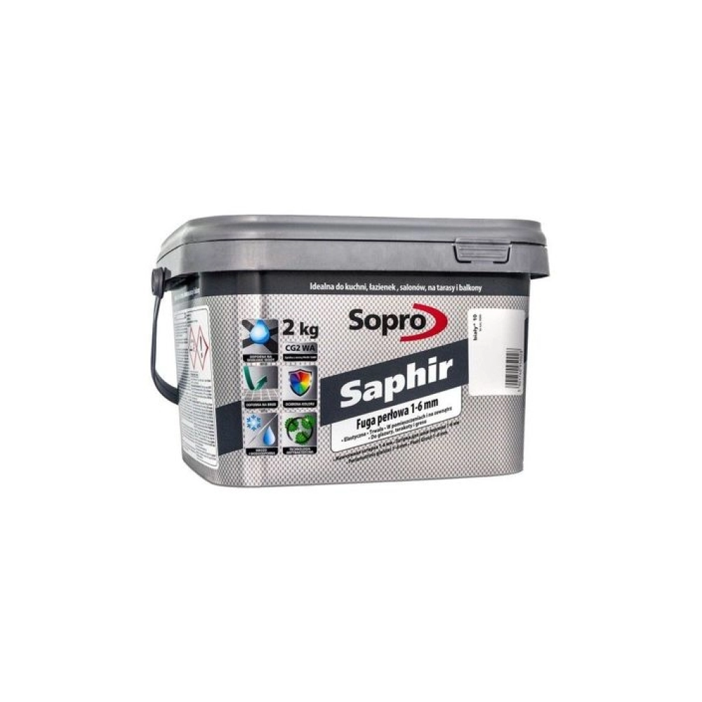 Фуга SOPRO SAPHIR 10 білий 2кг Фуга SOPRO SAPHIR 10 білий 2кг