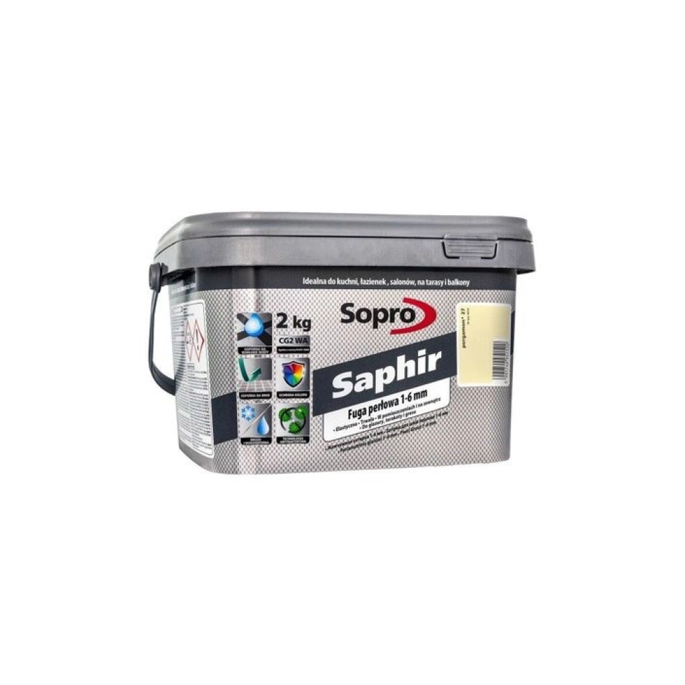 Фуга SOPRO SAPHIR 27 пергамон 2кг Фуга SOPRO SAPHIR 27 пергамон 2кг
