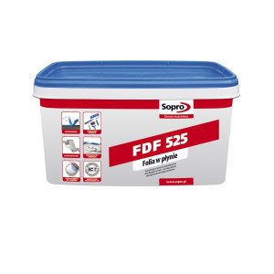 Гідроізоляція високоеластична однокомпонентна SOPRO FDF 525 5кг