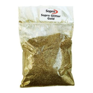 Блискітки декоративні Глітер SOPRO 1019 золотий 100гр Блискітки декоративні Глітер SOPRO 1019 золотий 100гр