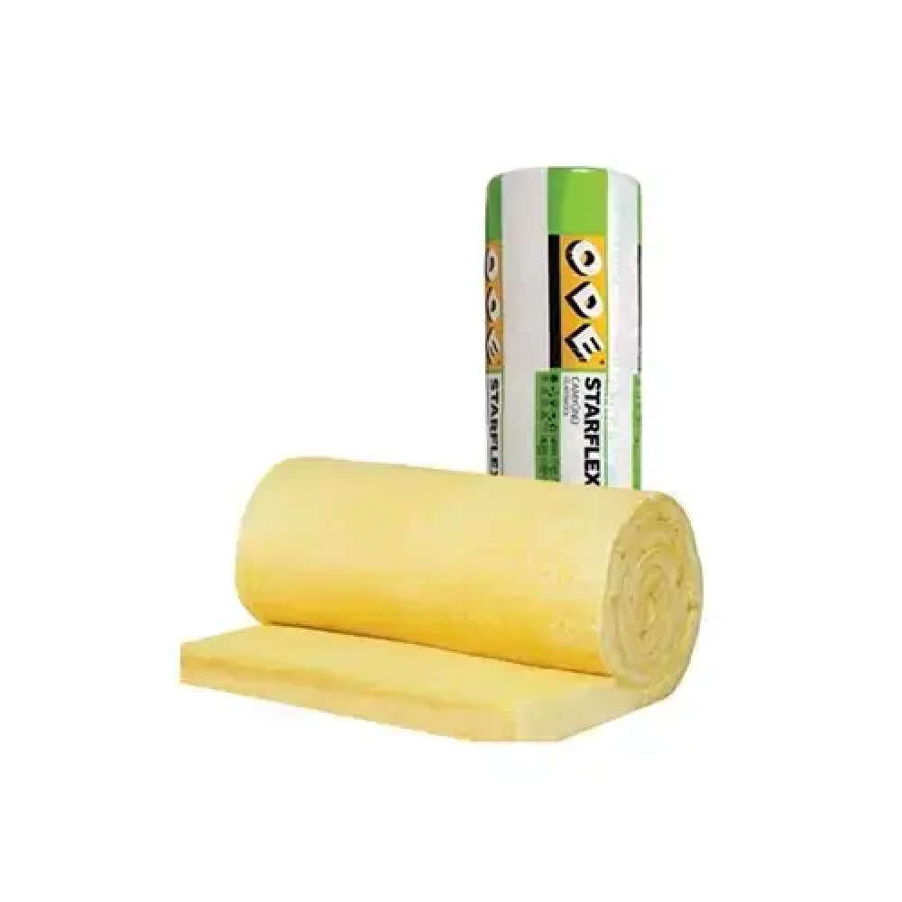 Скловата STARFLEX  50мм (2*1200*10000 (24м.кв.)) Скловата STARFLEX  50мм (2*1200*10000 (24м.кв.))