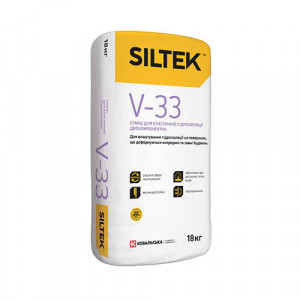 Суміш для гідроізоляції V-33 SILTEK 18кг 