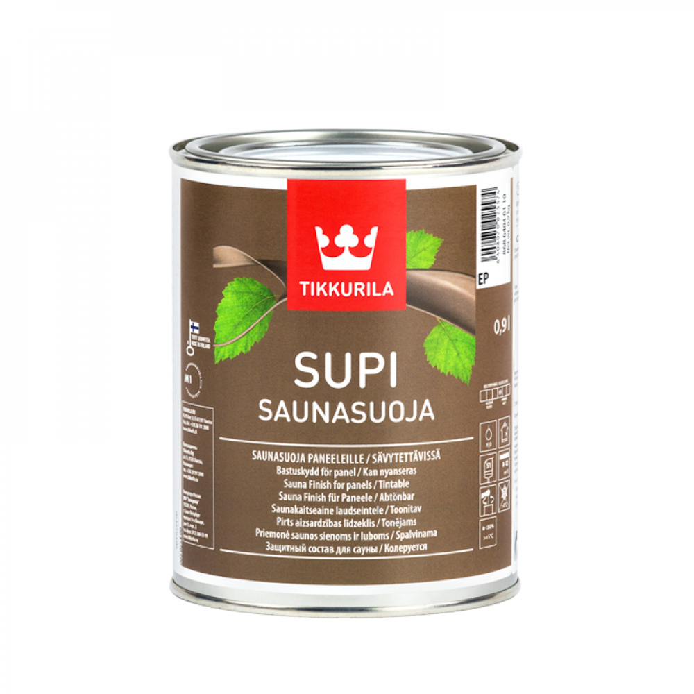 Супі саунасуоя базіс ЕР TIKKURILA 0,9л Супі саунасуоя базіс ЕР TIKKURILA 0,9л