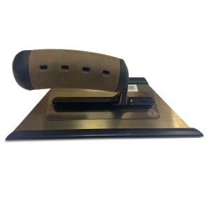 Терка VENETIAN INVERTED ЗОЛОТО закал нерж.сталь шкір.ручка 240х127х100х0,3мм Терка VENETIAN INVERTED ЗОЛОТО закал нерж.сталь шкір.ручка 240х127х100х0,3мм