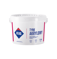 Штукатурка декоративна акрилова ATLAS, баранек 1,5 мм, база сіра 25кг.