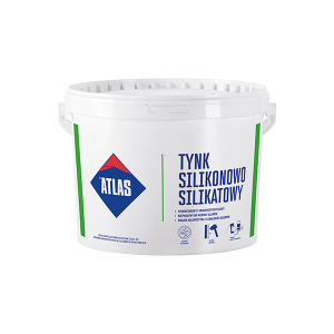 Штукатурка декоративна силіконово-силікатна АТLAS, баранек 2,0 мм, база сіра  25кг Штукатурка декоративна силіконово-силікатна АТLAS, баранек 2,0 мм, база сіра  25кг