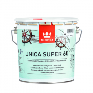 Уника супер полуглянцевый лак TIKKURILA 2,7л Уника супер полуглянцевый лак TIKKURILA 2,7л