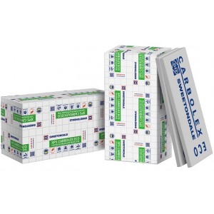 Екструдований пінополістирол КАРБОЛЕКС ЕКО  35 600*1200*20/20л Екструдований пінополістирол КАРБОЛЕКС ЕКО  35 600*1200*20/20л