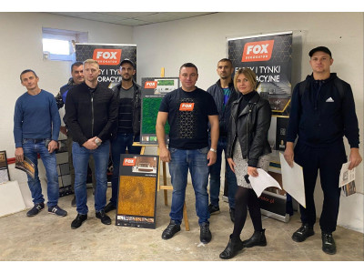 Майстер-клас Нанесення декоративних штукатурок FOX DEKORATOR