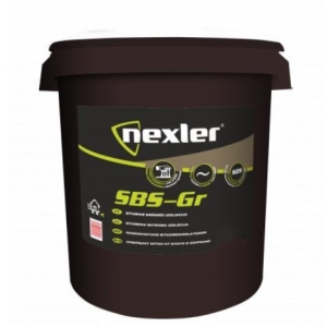 Клей бітумний для рубероїду NEXLER SBS GR 10кг. Клей бітумний для рубероїду NEXLER SBS GR 10кг.