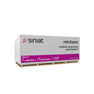 Гіпсокартон  NIDA EXPERT 1200х2600  Plato 9,5мм