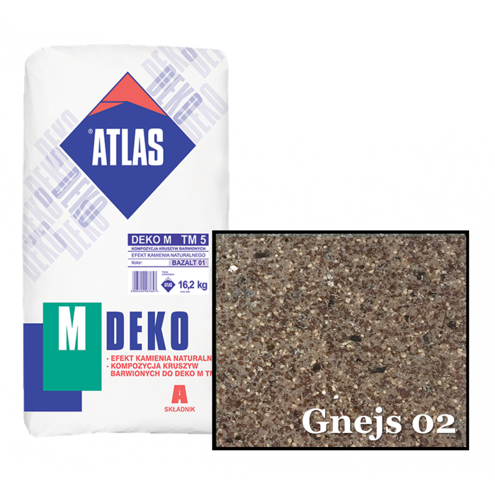 Композиція крихти для мозаїчної штукатурки - ефект GNEJS 02 ATLAS DEKO M ТМ5 16,2кг. Композиція крихти для мозаїчної штукатурки - ефект GNEJS 02 ATLAS DEKO M ТМ5 16,2кг.
