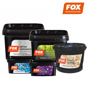 Декоративні штукатурки FOX DEKORATOR