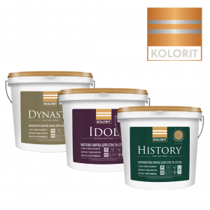 Фарби інтер'єрні KOLORIT