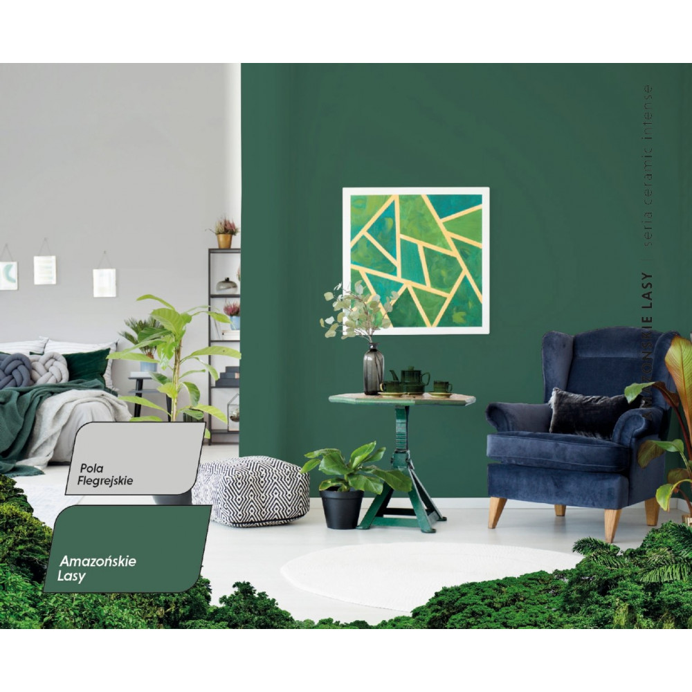 Фарба керамічна 012 Intense Amazonskie Lasy FOX DEKORATOR 1l Фарба керамічна 012 Intense Amazonskie Lasy FOX DEKORATOR 1l