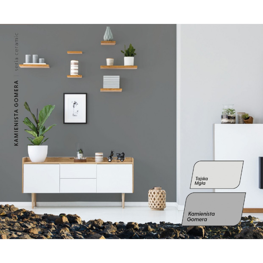 Фарба керамічна 010 Kamienna Gomera FOX DEKORATOR 1l Фарба керамічна 010 Kamienna Gomera FOX DEKORATOR 1l