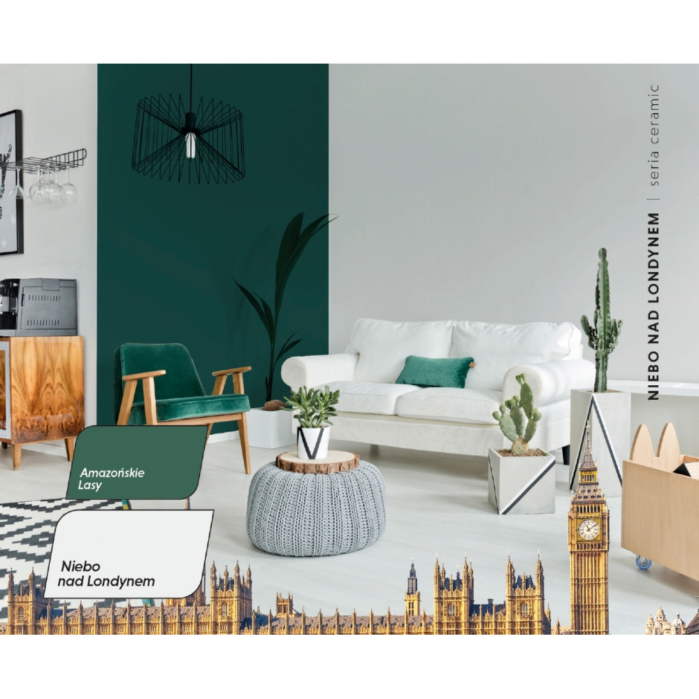 Фарба керамічна 007 Niebo nad Londynem FOX DEKORATOR 1l Фарба керамічна 007 Niebo nad Londynem FOX DEKORATOR 1l