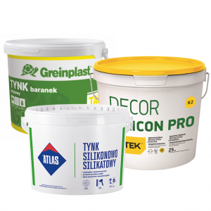 Штукатурки декоративні для систем утеплення