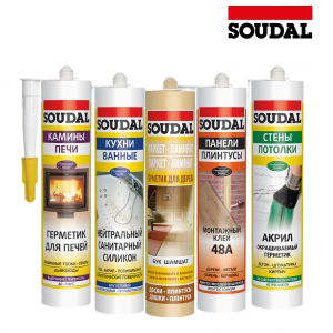 Герметики та клеї SOUDAL